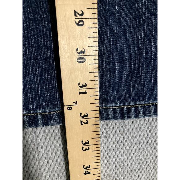 Columbia Vintage Jeans Men's 44X32 Dark Wash Loose Straight Outdoors Hunting - Picture 8 of 9